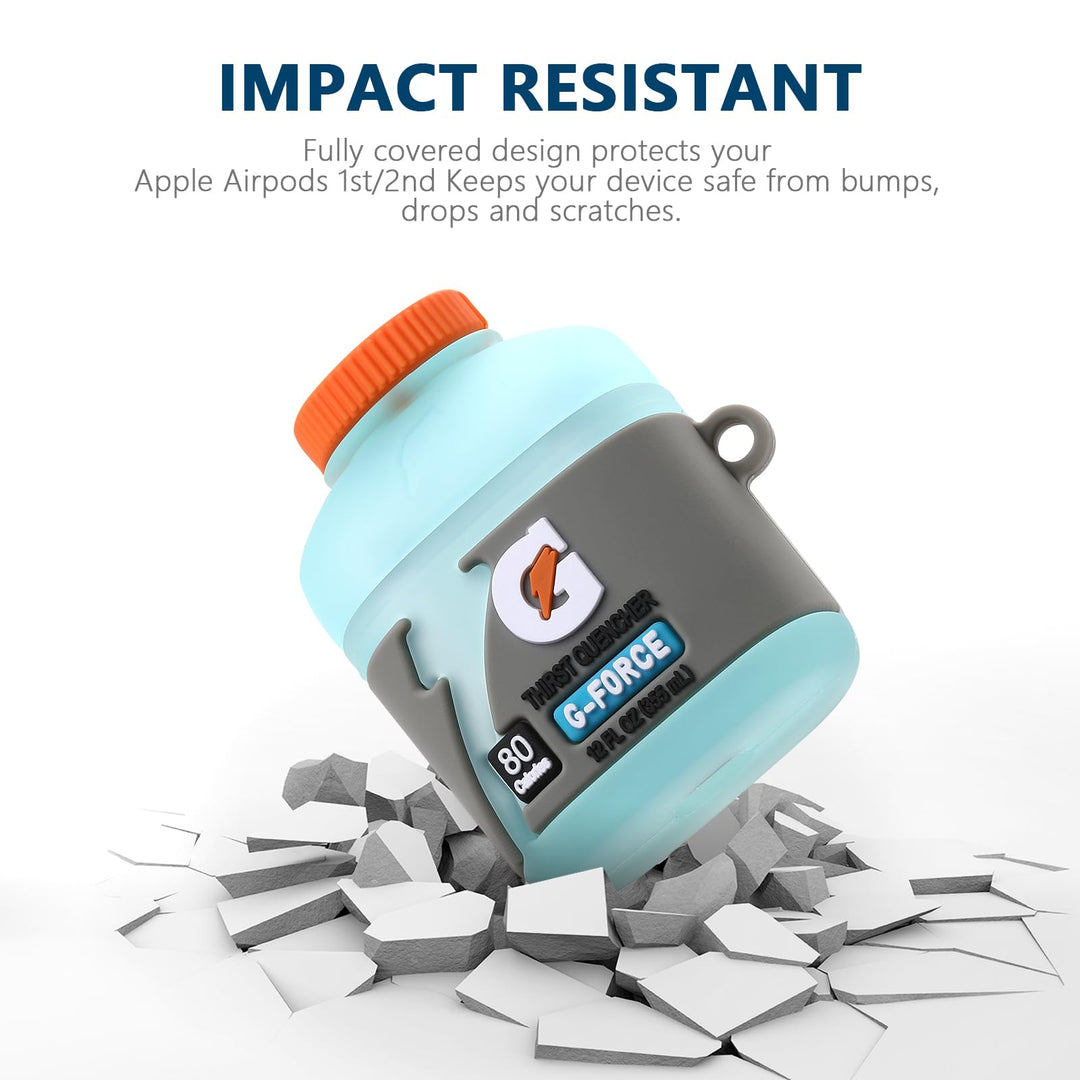 Game On: 3D Cartoon AirPods Case Duo - DOKUTRONIX