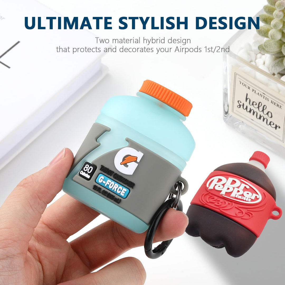 Game On: 3D Cartoon AirPods Case Duo - DOKUTRONIX