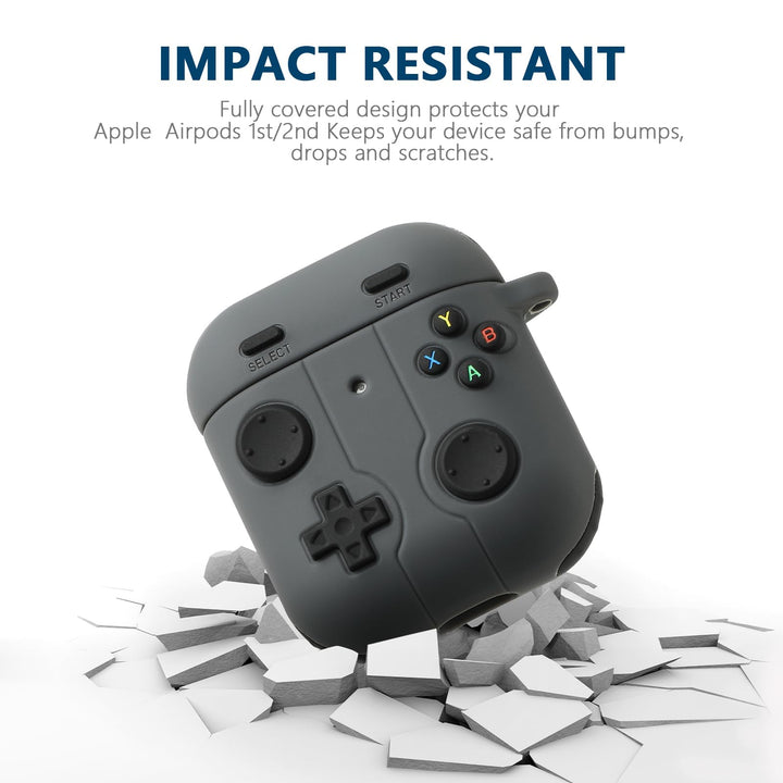 Game On: 3D Cartoon AirPods Case Duo - DOKUTRONIX