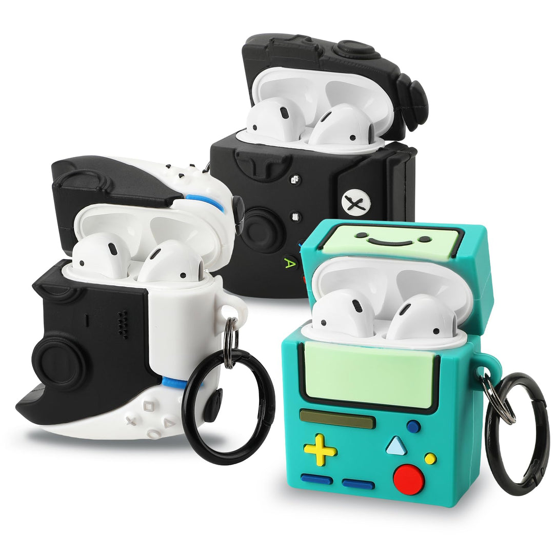 Game On: 3D Cartoon AirPods Case Duo - DOKUTRONIX