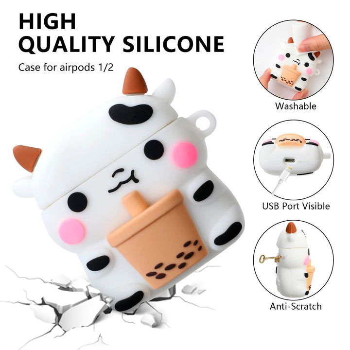 Game On: 3D Cartoon AirPods Case Duo - DOKUTRONIX