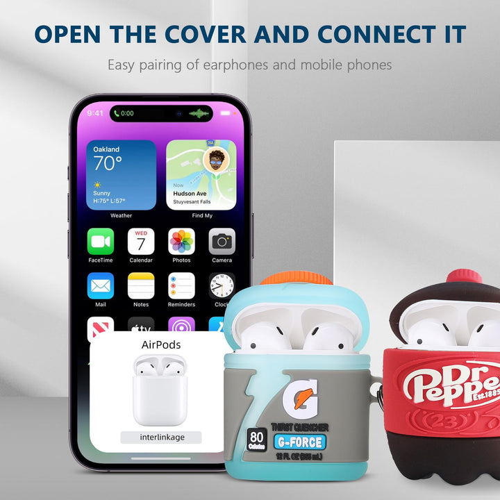Game On: 3D Cartoon AirPods Case Duo - DOKUTRONIX