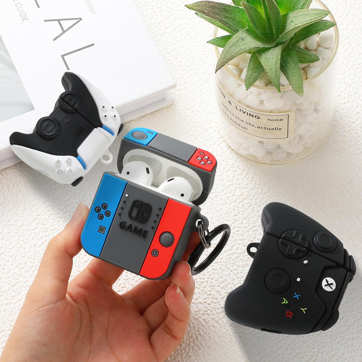 Game On: 3D Cartoon AirPods Case Duo - DOKUTRONIX