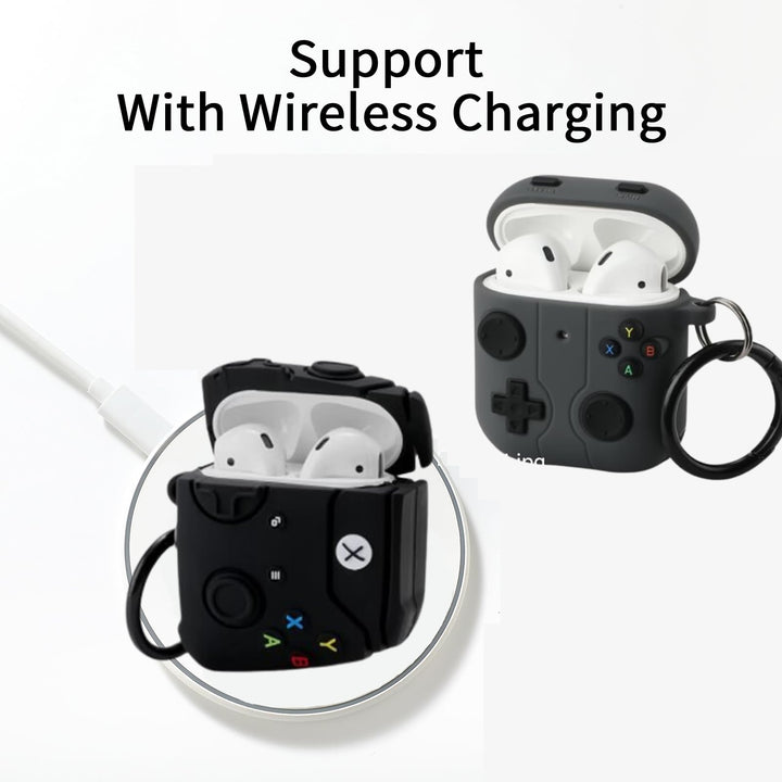 Game On: 3D Cartoon AirPods Case Duo - DOKUTRONIX