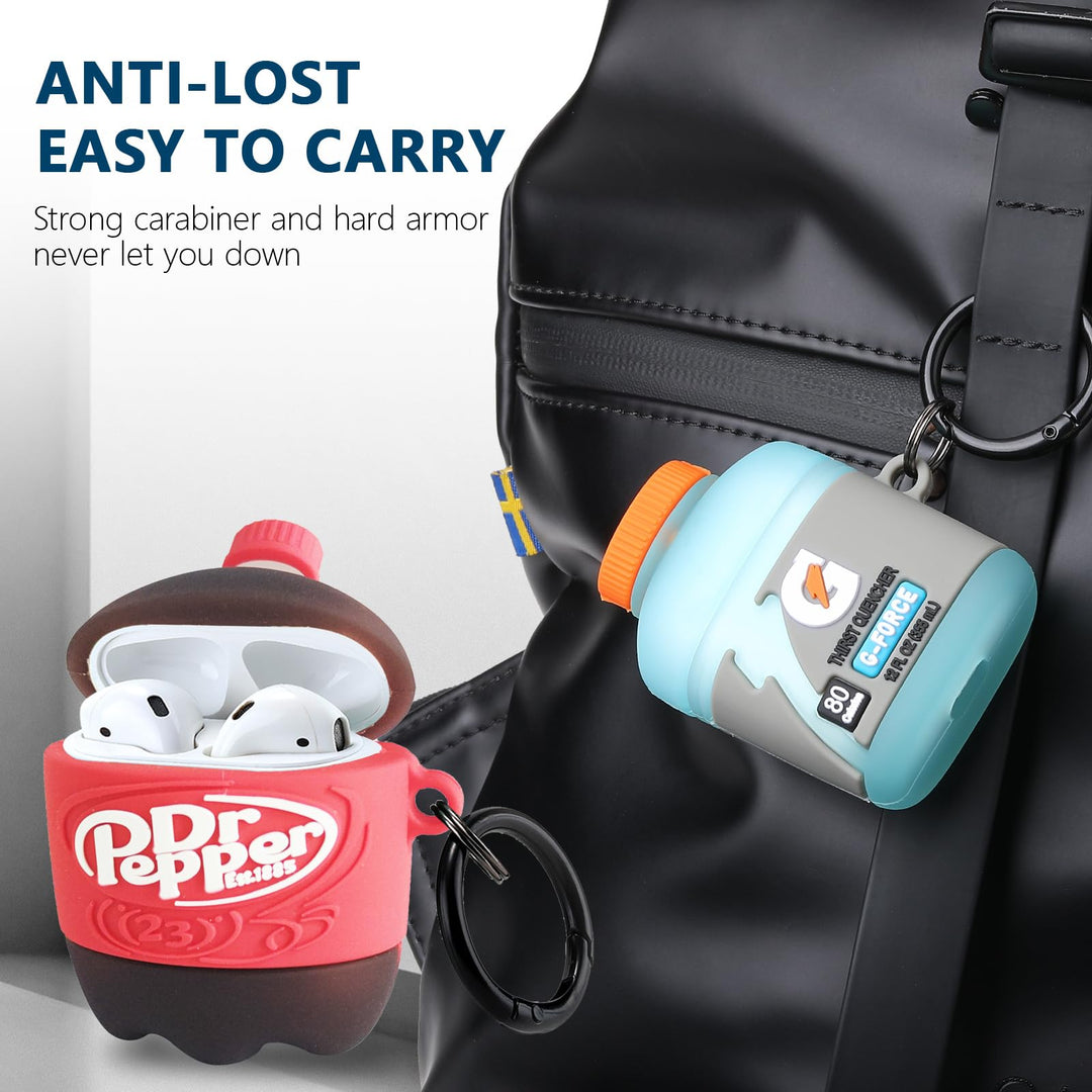 Game On: 3D Cartoon AirPods Case Duo - DOKUTRONIX