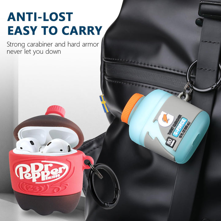 Game On: 3D Cartoon AirPods Case Duo - DOKUTRONIX