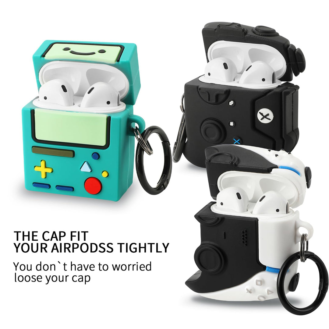 Game On: 3D Cartoon AirPods Case Duo - DOKUTRONIX