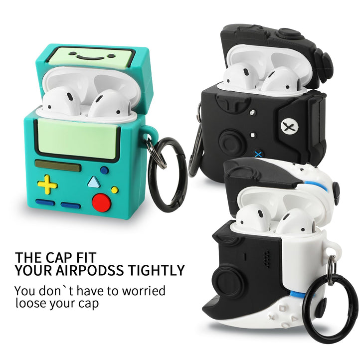 Game On: 3D Cartoon AirPods Case Duo - DOKUTRONIX