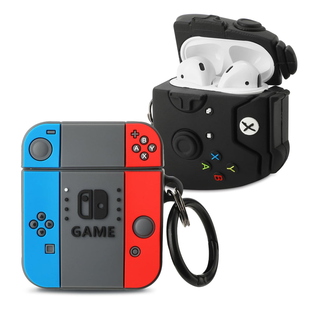 Game On: 3D Cartoon AirPods Case Duo - DOKUTRONIX