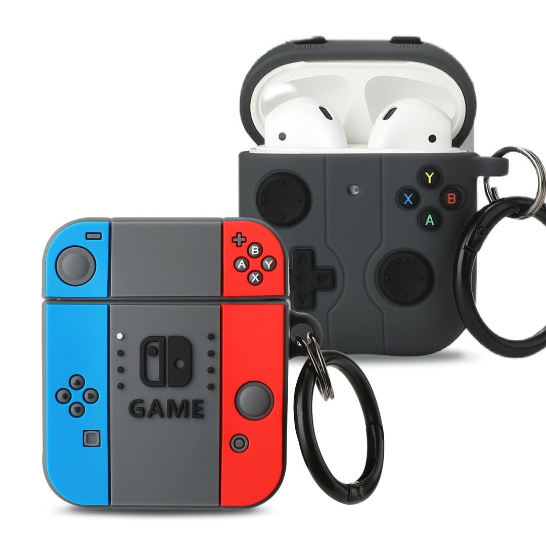 Game On: 3D Cartoon AirPods Case Duo - DOKUTRONIX