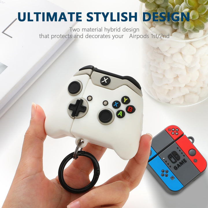 Game On: 3D Cartoon AirPods Case Duo - DOKUTRONIX