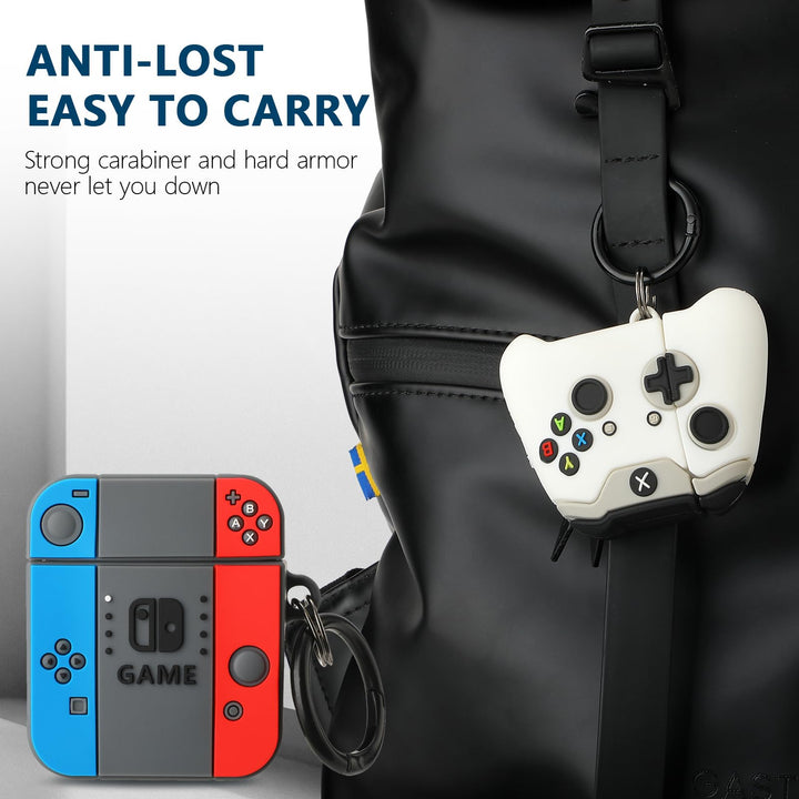 Game On: 3D Cartoon AirPods Case Duo - DOKUTRONIX