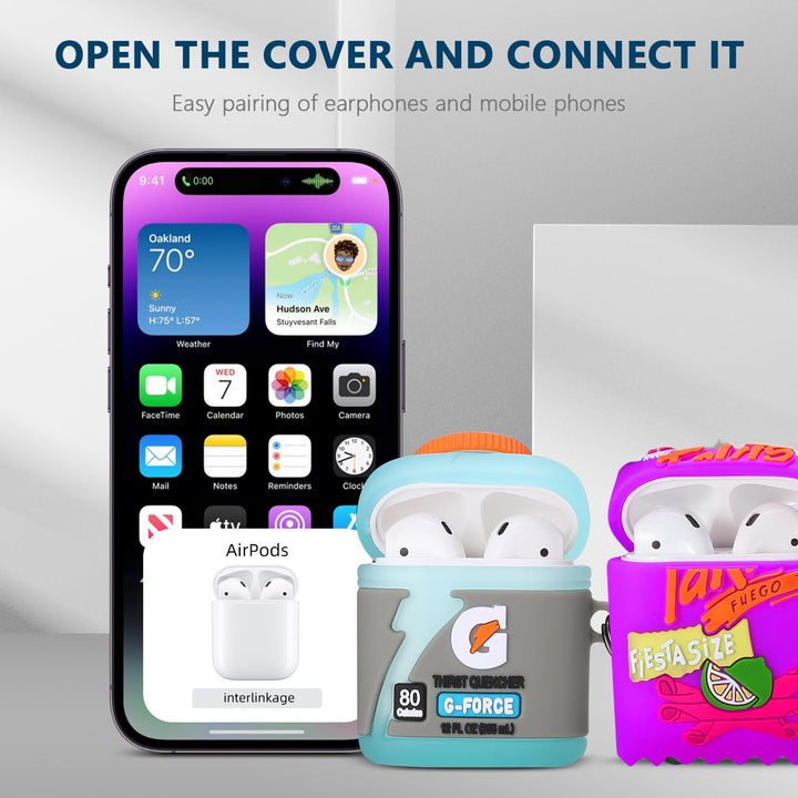 Game On: 3D Cartoon AirPods Case Duo - DOKUTRONIX