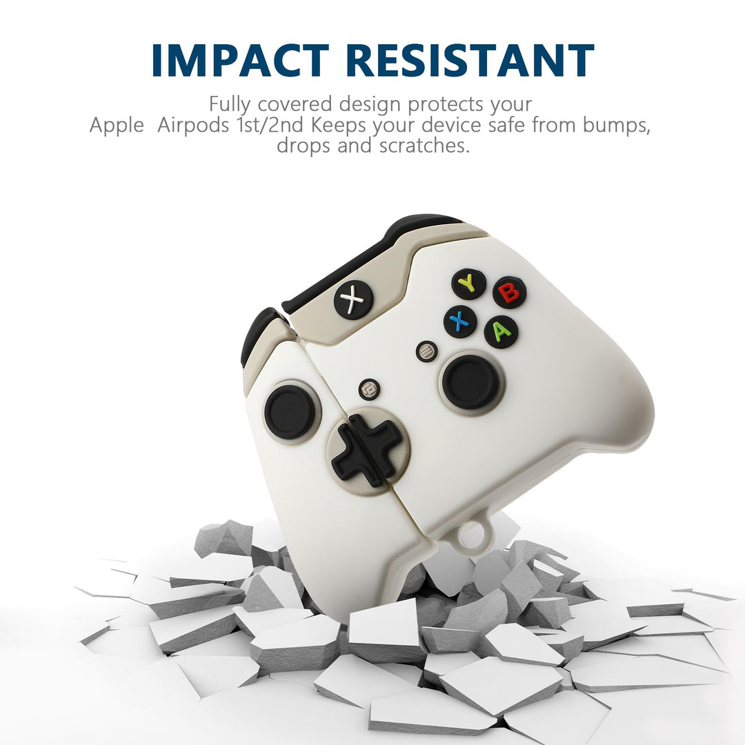 Game On: 3D Cartoon AirPods Case Duo - DOKUTRONIX