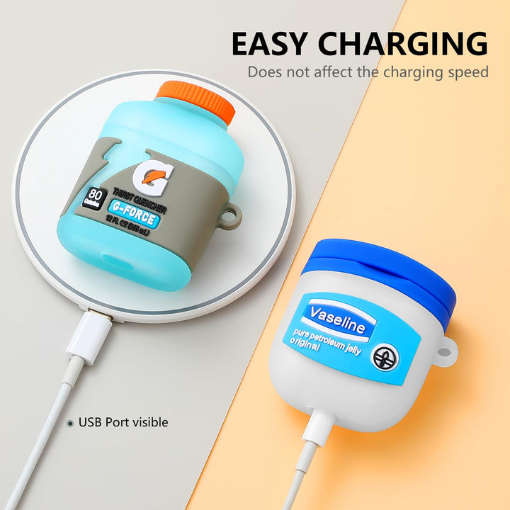 Game On: 3D Cartoon AirPods Case Duo - DOKUTRONIX