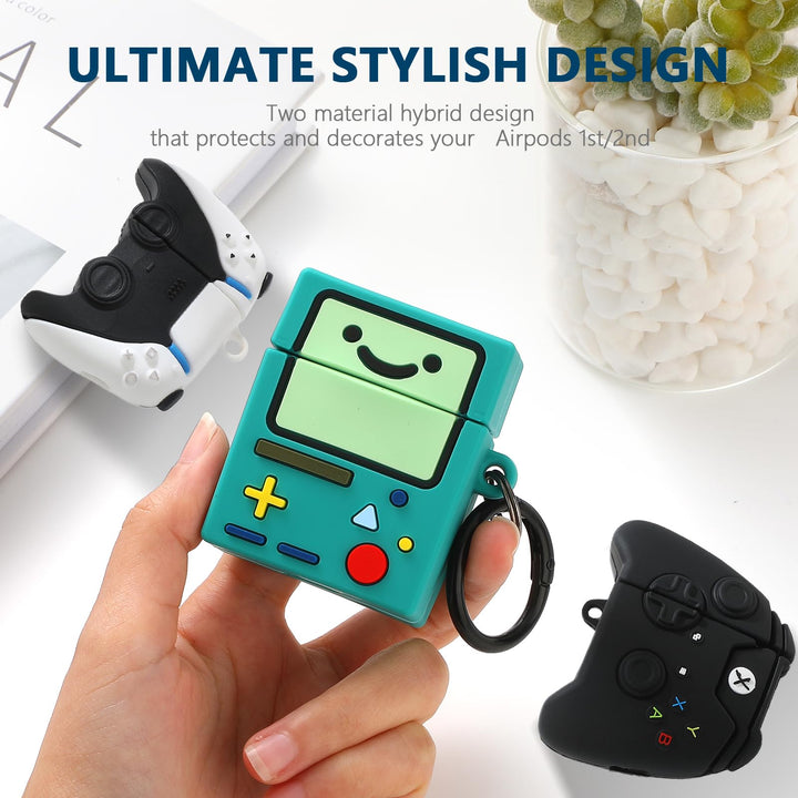 Game On: 3D Cartoon AirPods Case Duo - DOKUTRONIX