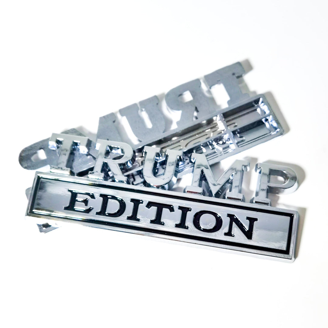 Trump 3D Auto Badge - Bold Car Emblem - DOKUTRONIX