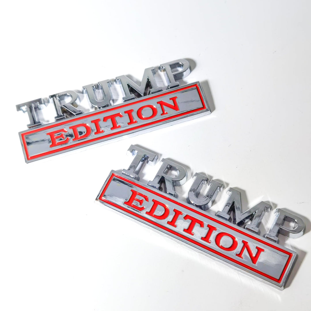 Trump 3D Auto Badge - Bold Car Emblem - DOKUTRONIX