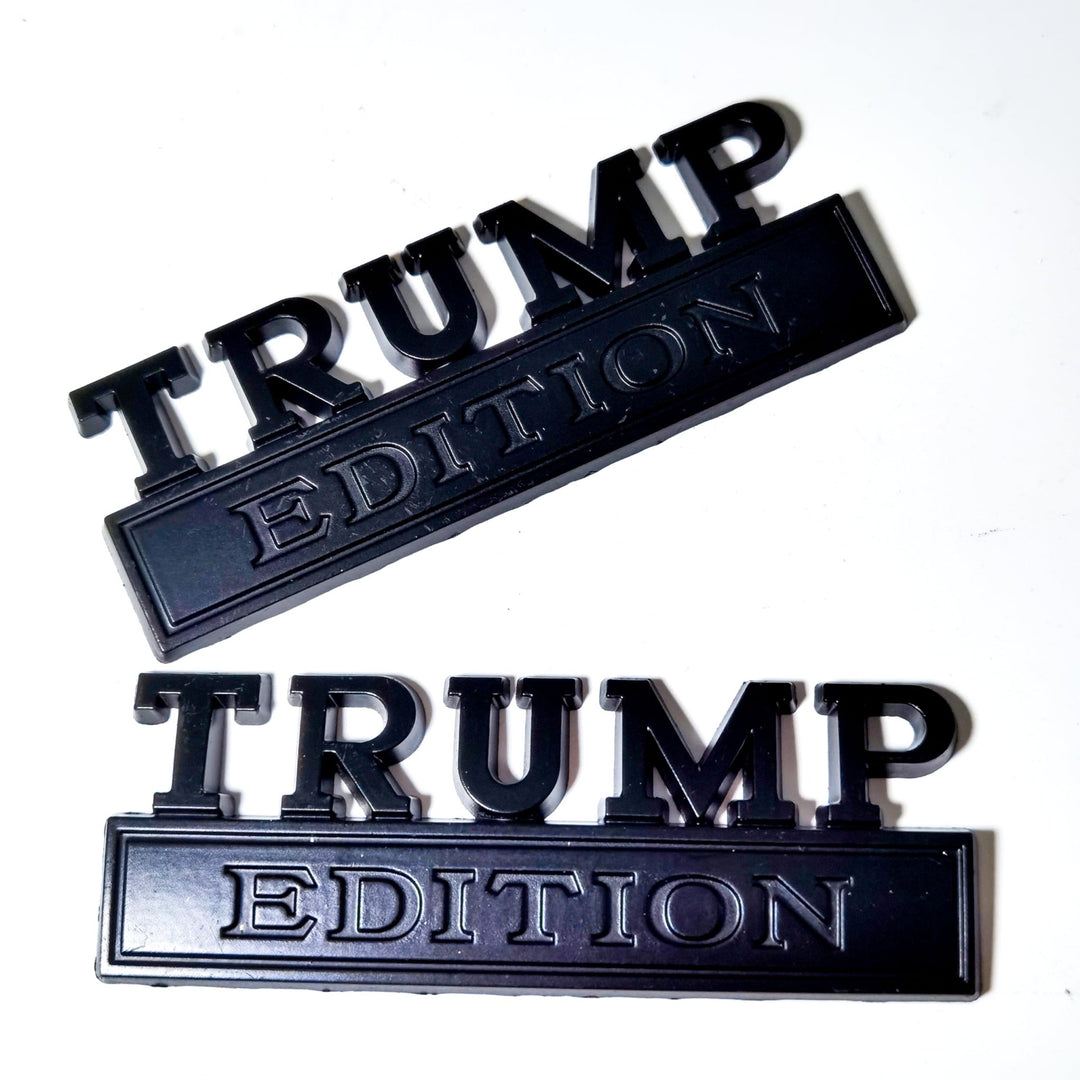 Trump 3D Auto Badge - Bold Car Emblem - DOKUTRONIX