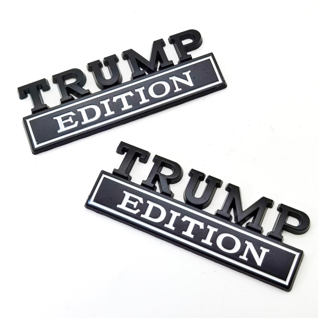 Trump 3D Auto Badge - Bold Car Emblem - DOKUTRONIX
