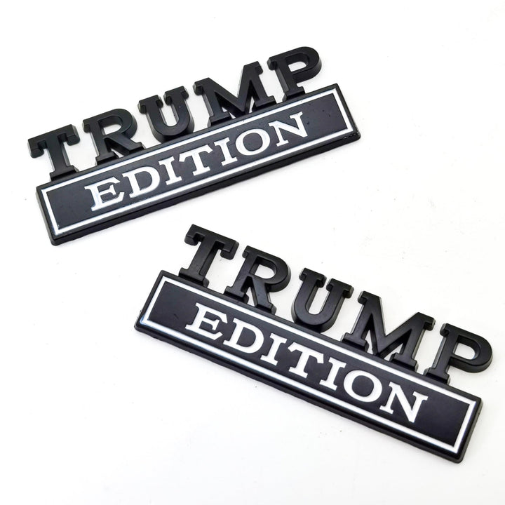 Trump 3D Auto Badge - Bold Car Emblem - DOKUTRONIX