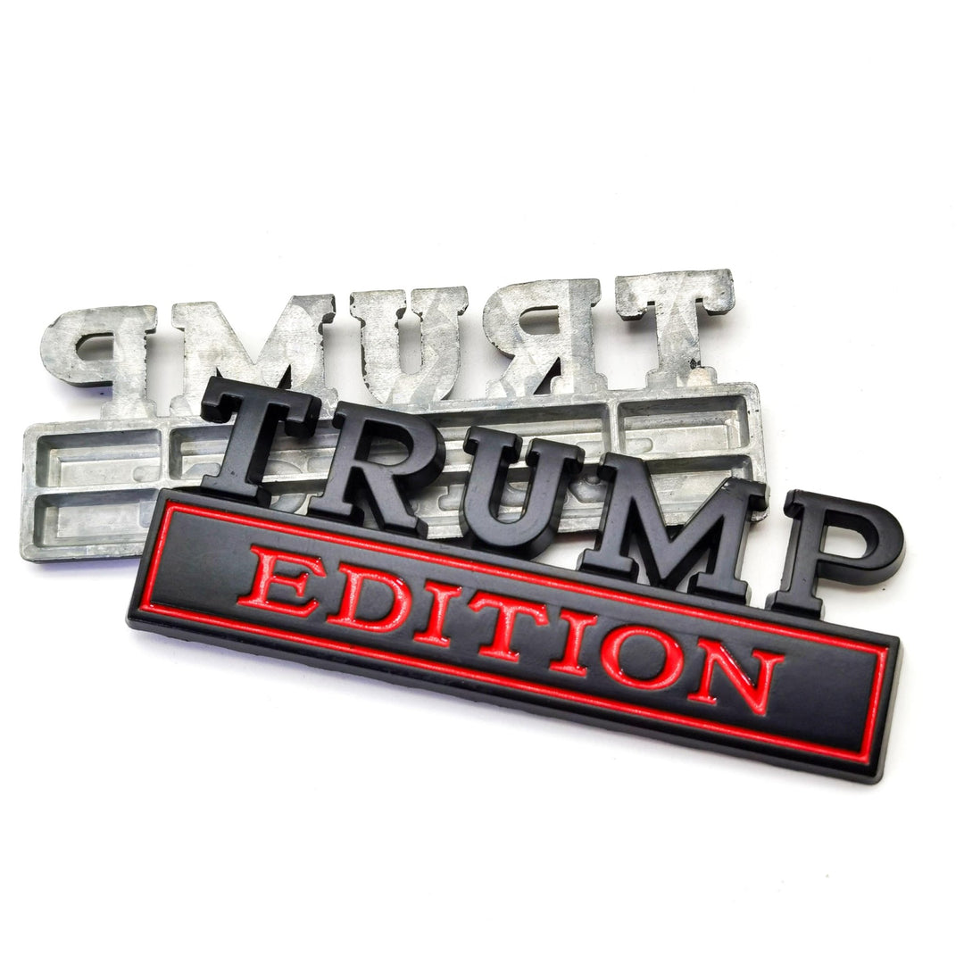 Trump 3D Auto Badge - Bold Car Emblem - DOKUTRONIX