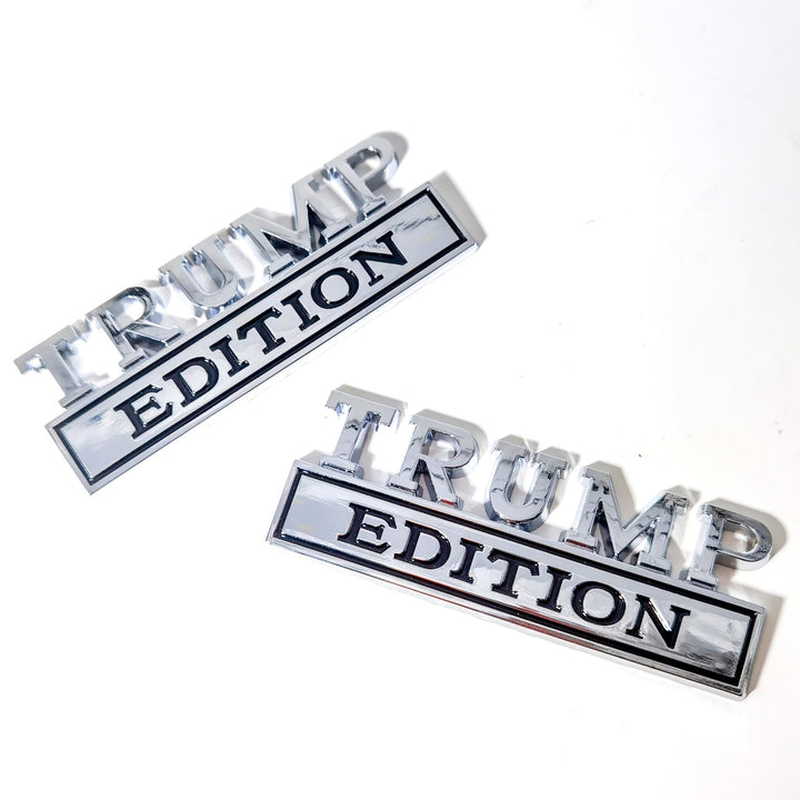 Trump 3D Auto Badge - Bold Car Emblem - DOKUTRONIX