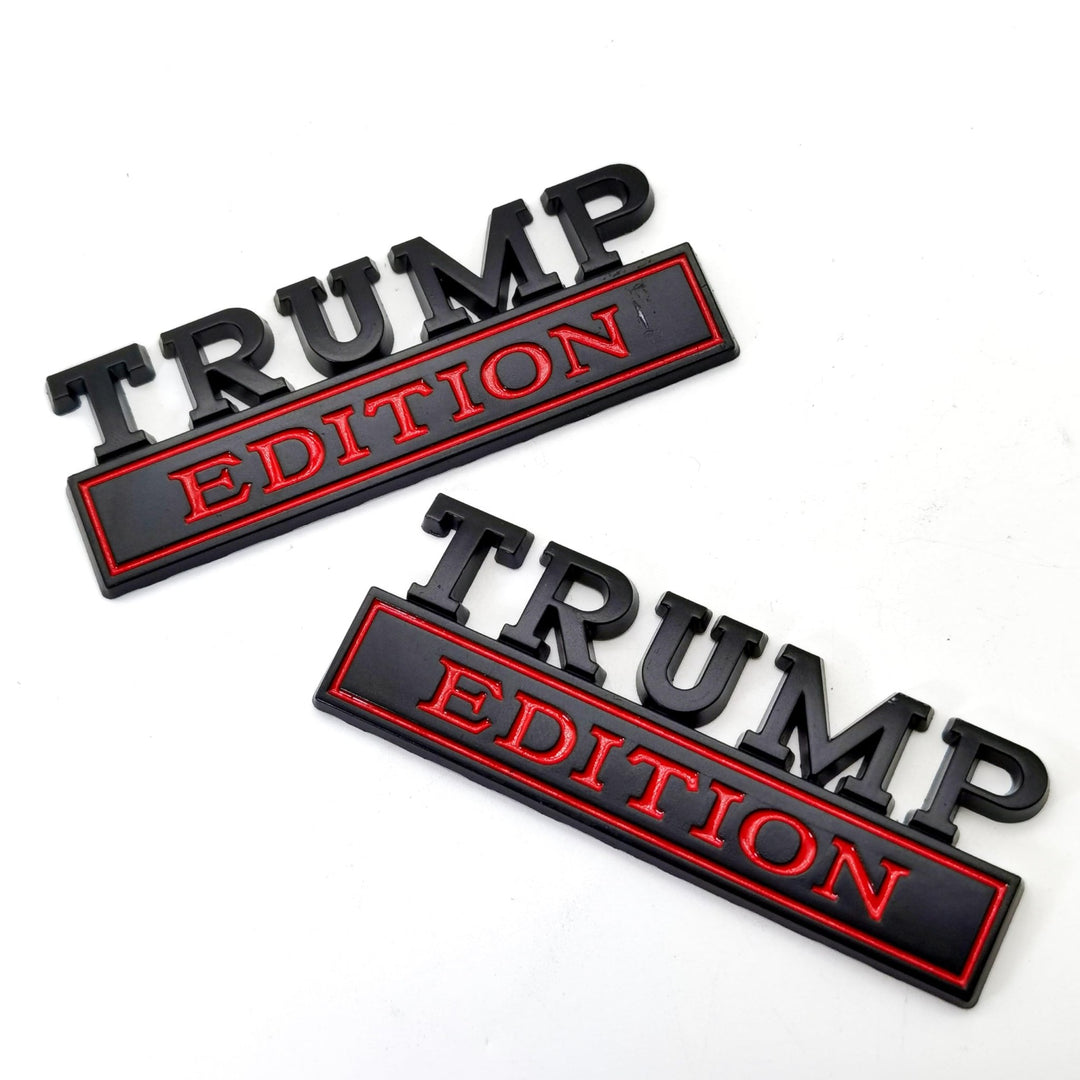 Trump 3D Auto Badge - Bold Car Emblem - DOKUTRONIX