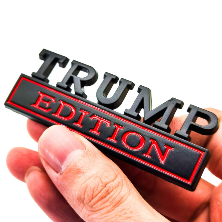 Trump 3D Auto Badge - Bold Car Emblem - DOKUTRONIX