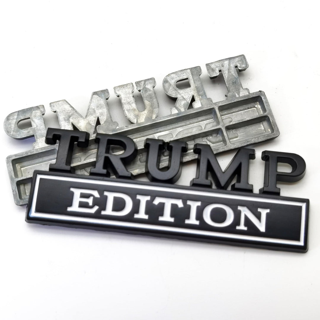 Trump 3D Auto Badge - Bold Car Emblem - DOKUTRONIX