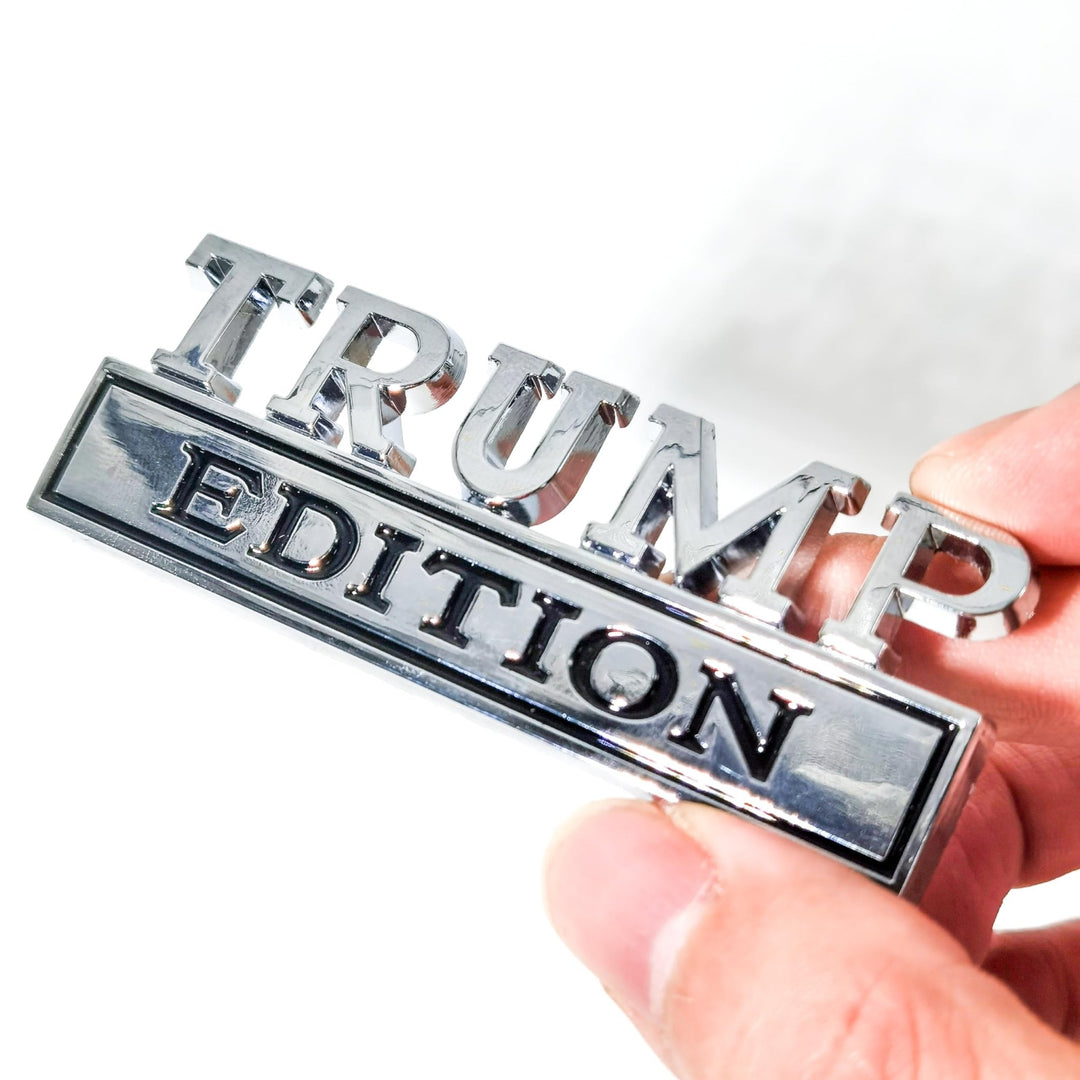 Trump 3D Auto Badge - Bold Car Emblem - DOKUTRONIX