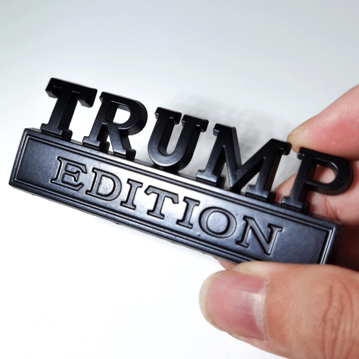 Trump 3D Auto Badge - Bold Car Emblem - DOKUTRONIX