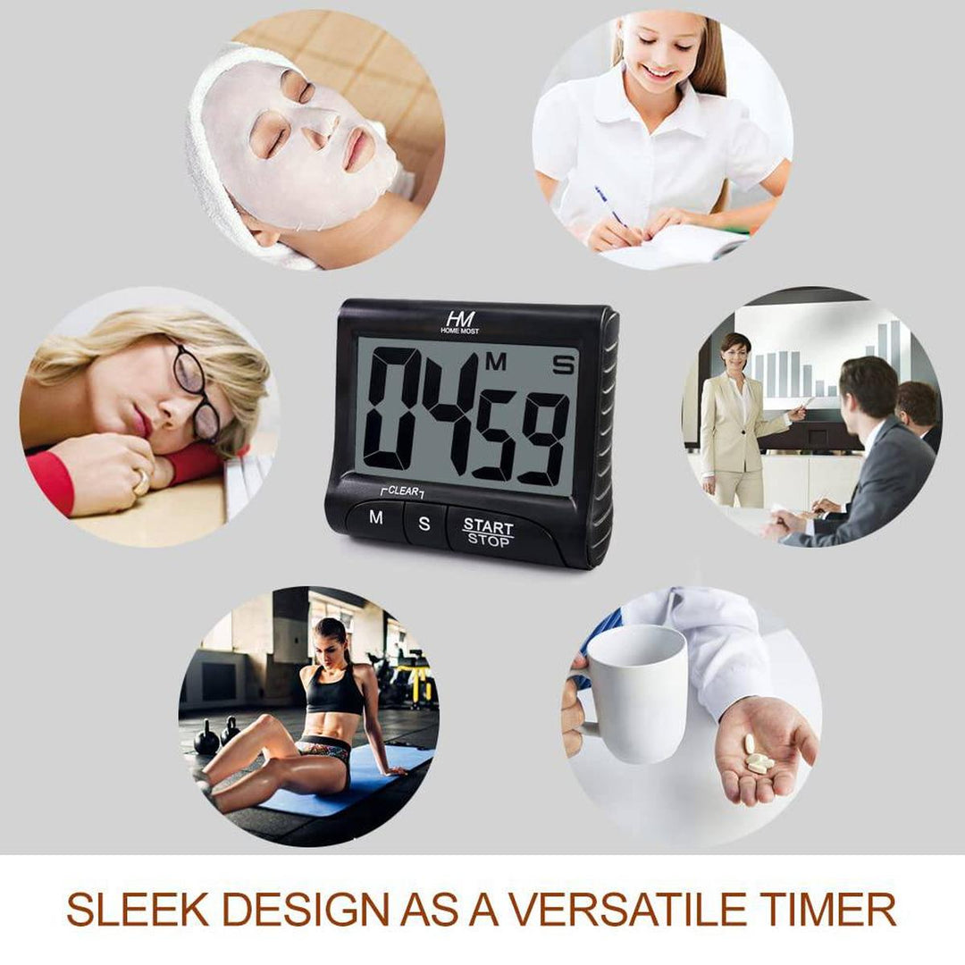 MaxiTimer: 3 Digital Kitchen Timer with Loud Alert - DOKUTRONIX