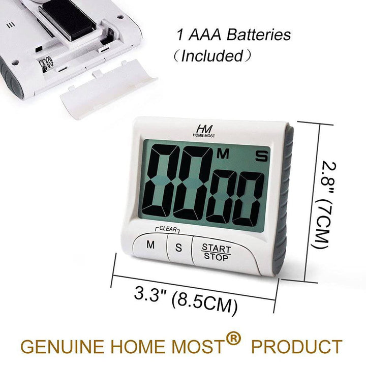 MaxiTimer: 3 Digital Kitchen Timer with Loud Alert - DOKUTRONIX