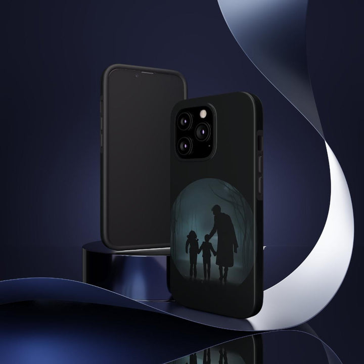 Father & Kids Silhouette Tough Case - DOKUTRONIX