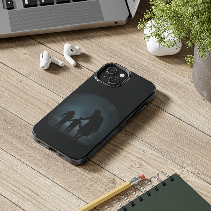 Father & Kids Silhouette Tough Case - DOKUTRONIX