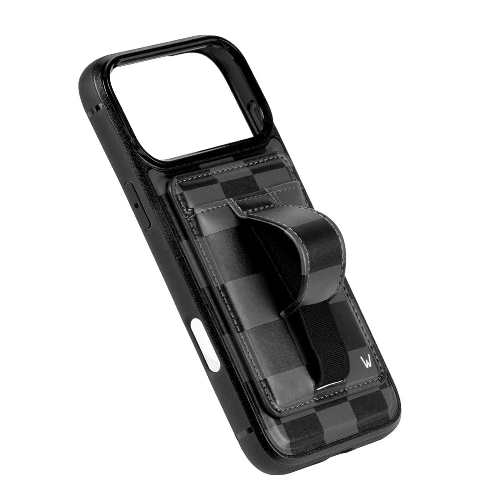 Midnight Check Magnetic Wallet