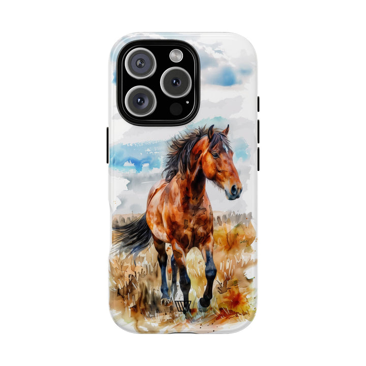 WATERCOLOR HORSE | Tough Phone Case