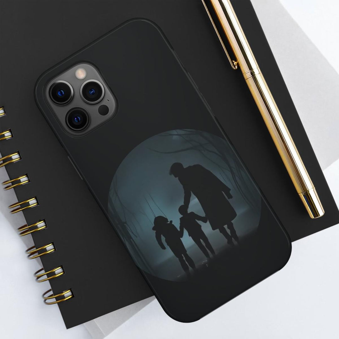 Father & Kids Silhouette Tough Case - DOKUTRONIX
