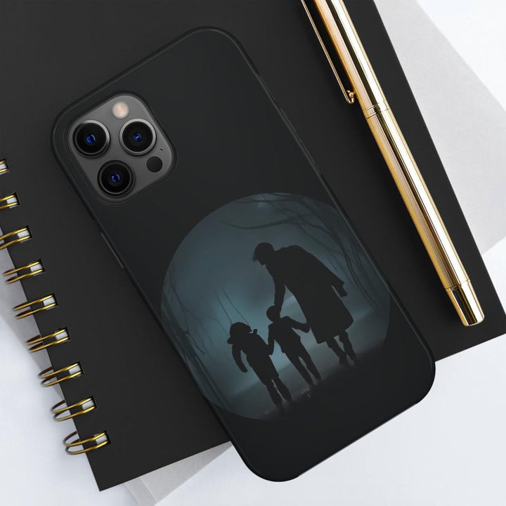 Father & Kids Silhouette Tough Case - DOKUTRONIX