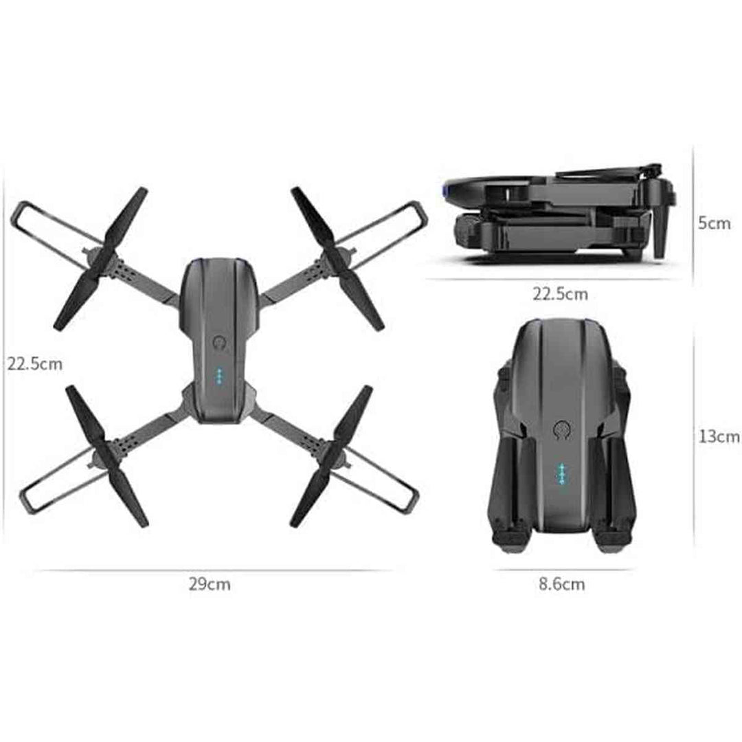 FoldCam Drone: Beginner's RC with Dual Camera