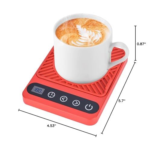 Smart Mug Warmer Pro: Timed Temp Control