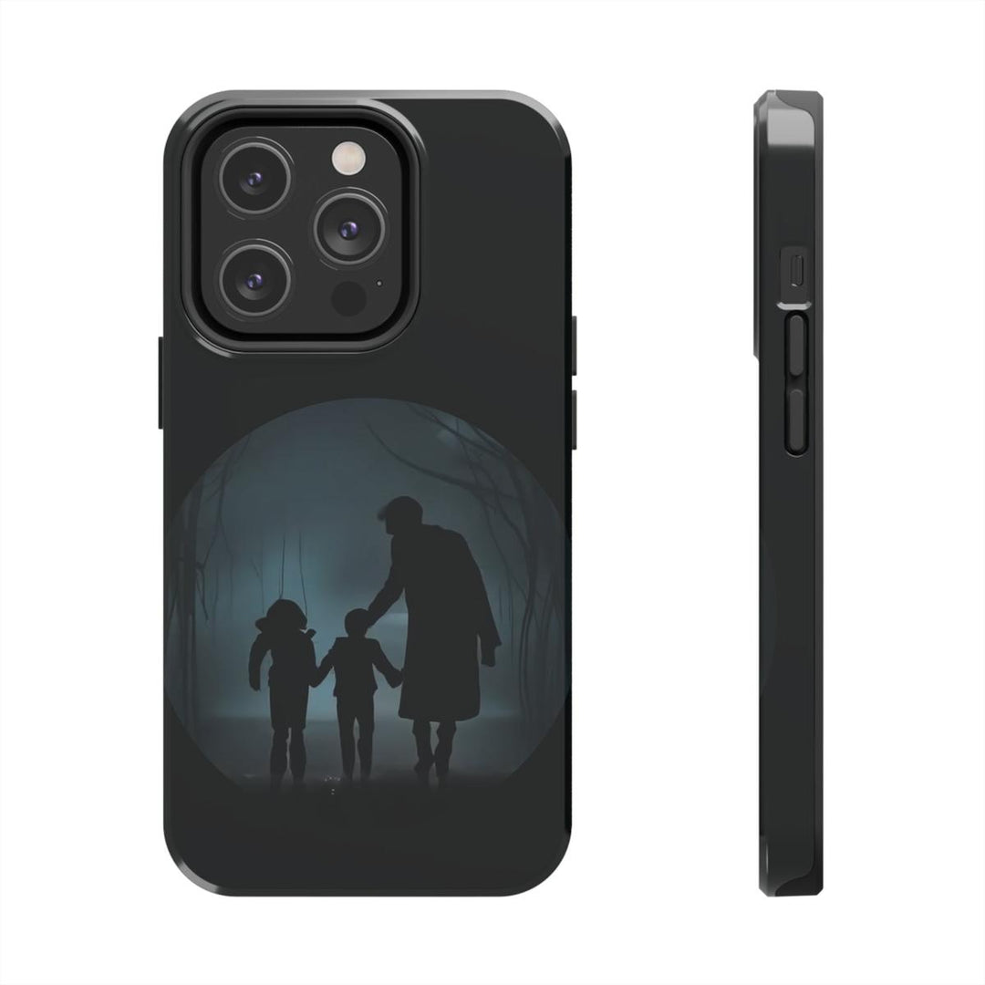 Father & Kids Silhouette Tough Case - DOKUTRONIX