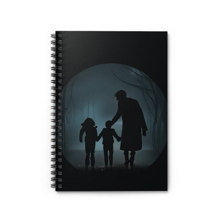 Dad & Kids Silhouette Notebook - DOKUTRONIX
