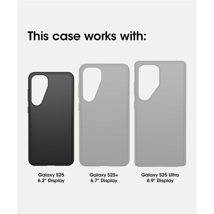 OtterBox Samsung Galaxy S25 Commuter Series Case - Black - DOKUTRONIX