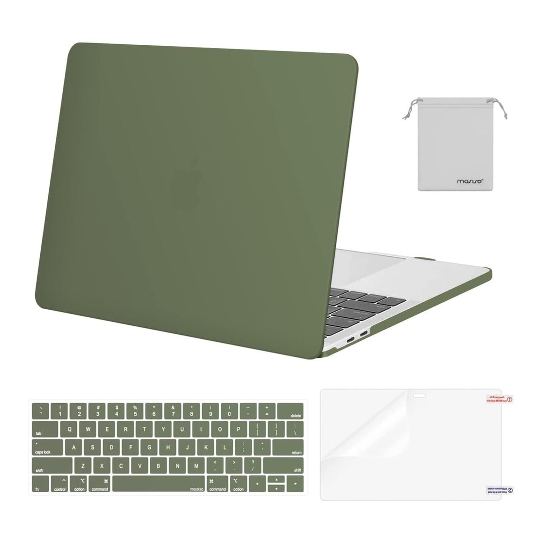 MacBook Pro 13 inch Case Kit - Midnight Green