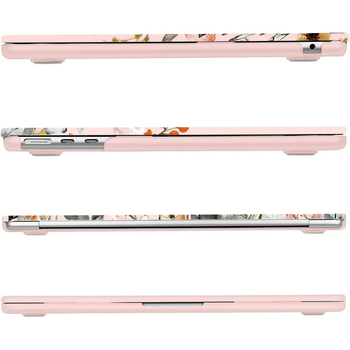 Clear Bloom MacBook Air 13 Case & Cover Set