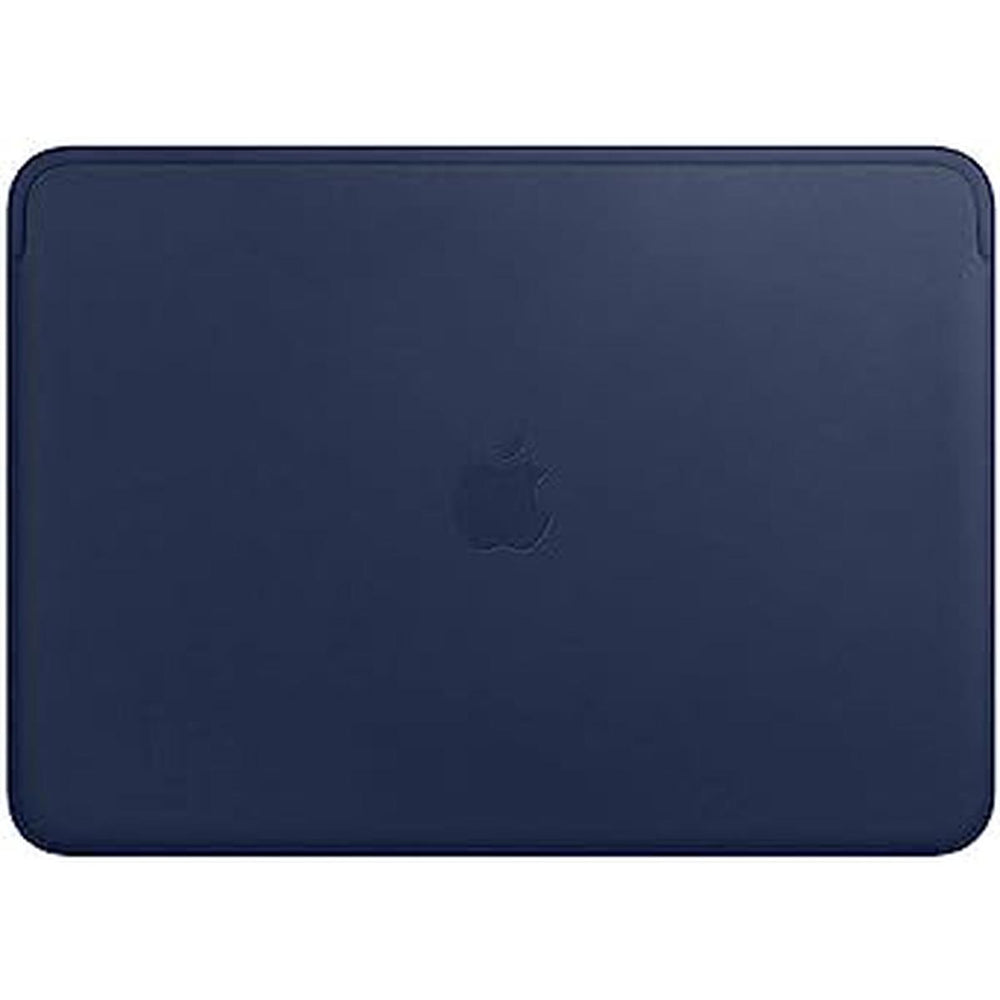Midnight Blue Leather Sleeve for 13 MacBook - DOKUTRONIX