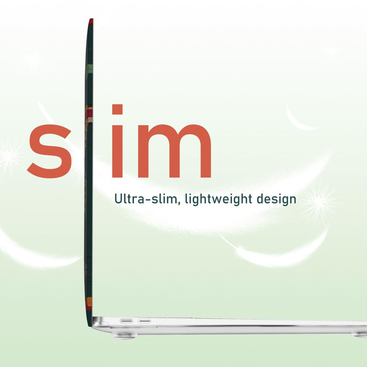 iLeadon Pink Floral MacBook Air 13 Case & Cover