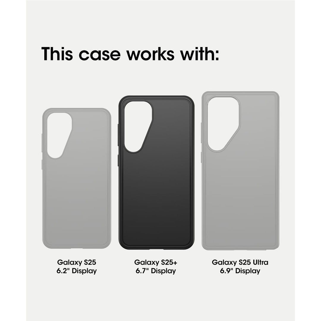 OtterBox Samsung Galaxy S25 Commuter Series Case - Black - DOKUTRONIX